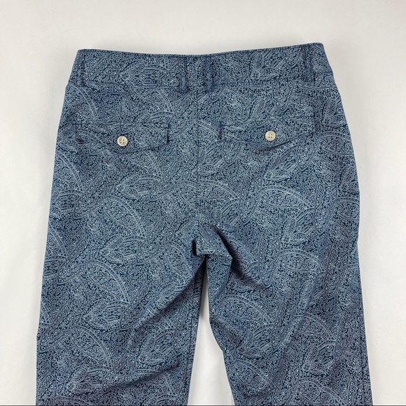 Dockers Navy Paisley Ankle Pants - Picture 8 of 11